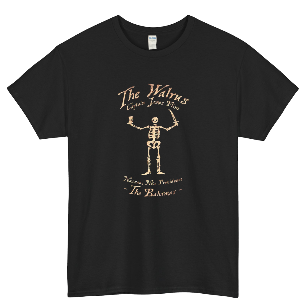 Black Sails - The Walrus Mens Unisex Short Sleeve T-Shirt Size S-3XL - P