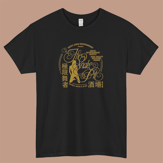 Blade Runner The Snake Pit Gold Logo Mens Unisex Short Sleeve T-Shirt Size S-3XL - P
