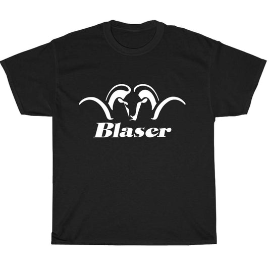 Blaser Firearms logo Men's Unisex T Shirt Size S to 3XL