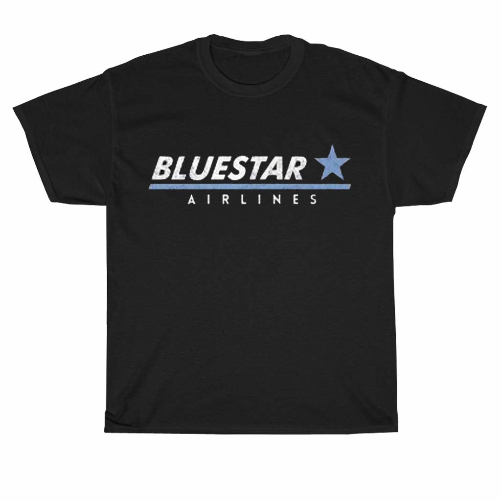 Bluestar Airlines Logo Unisex Men's T Shirt Size S to 3XL