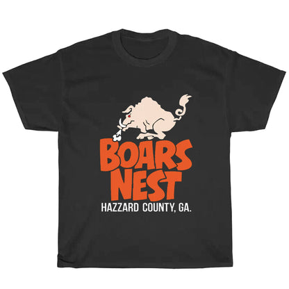 Boars Nest The Dukes of Hazzard Logo Men's Unisex T Shirt Size S to 3XL