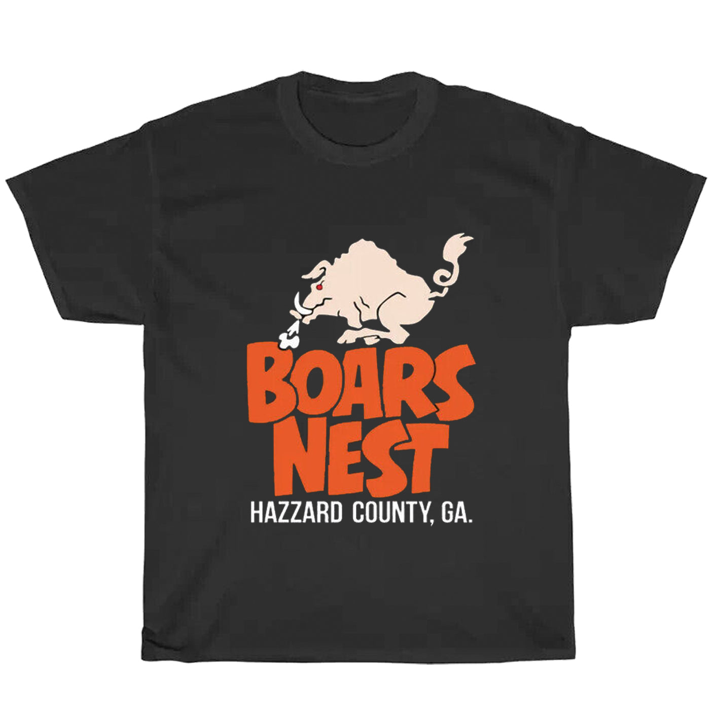 Boars Nest The Dukes of Hazzard Logo Men's Unisex T Shirt Size S to 3XL