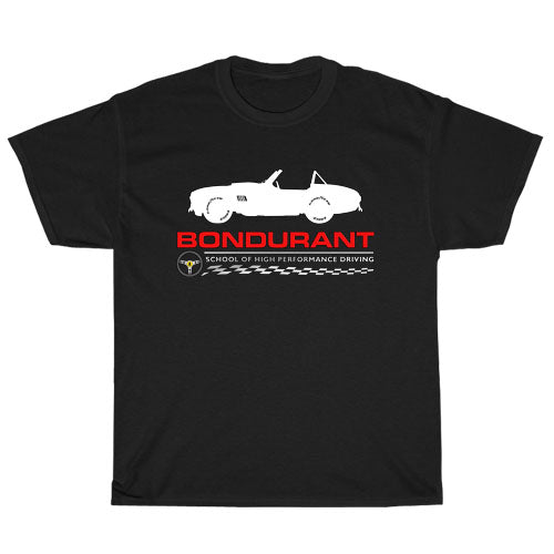 Bob Bondurant School of High Performance Men's Unisex T Shirt Size S to 3XL