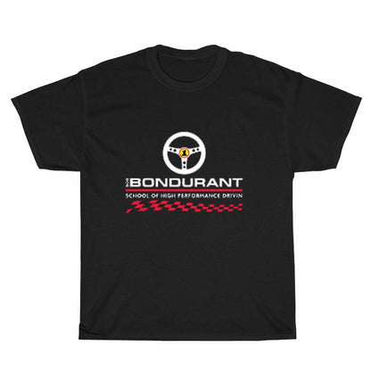 Bob Bondurant School ofHigh Performance Logo Unisex Men's T Shirt Size S to 3XL