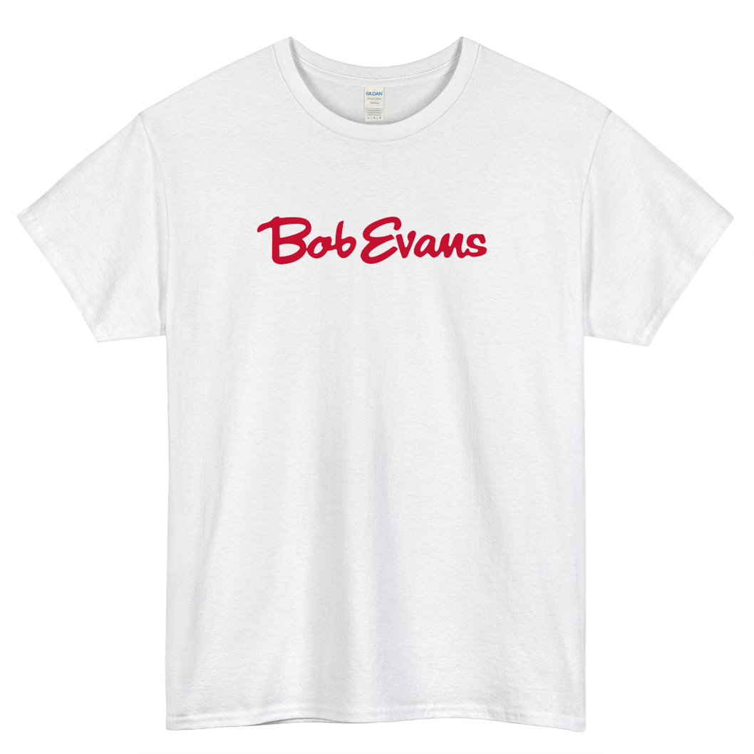 Bob Evans Restaurant Logo Mens Unisex Short Sleeve T-Shirt Size S-3XL - P