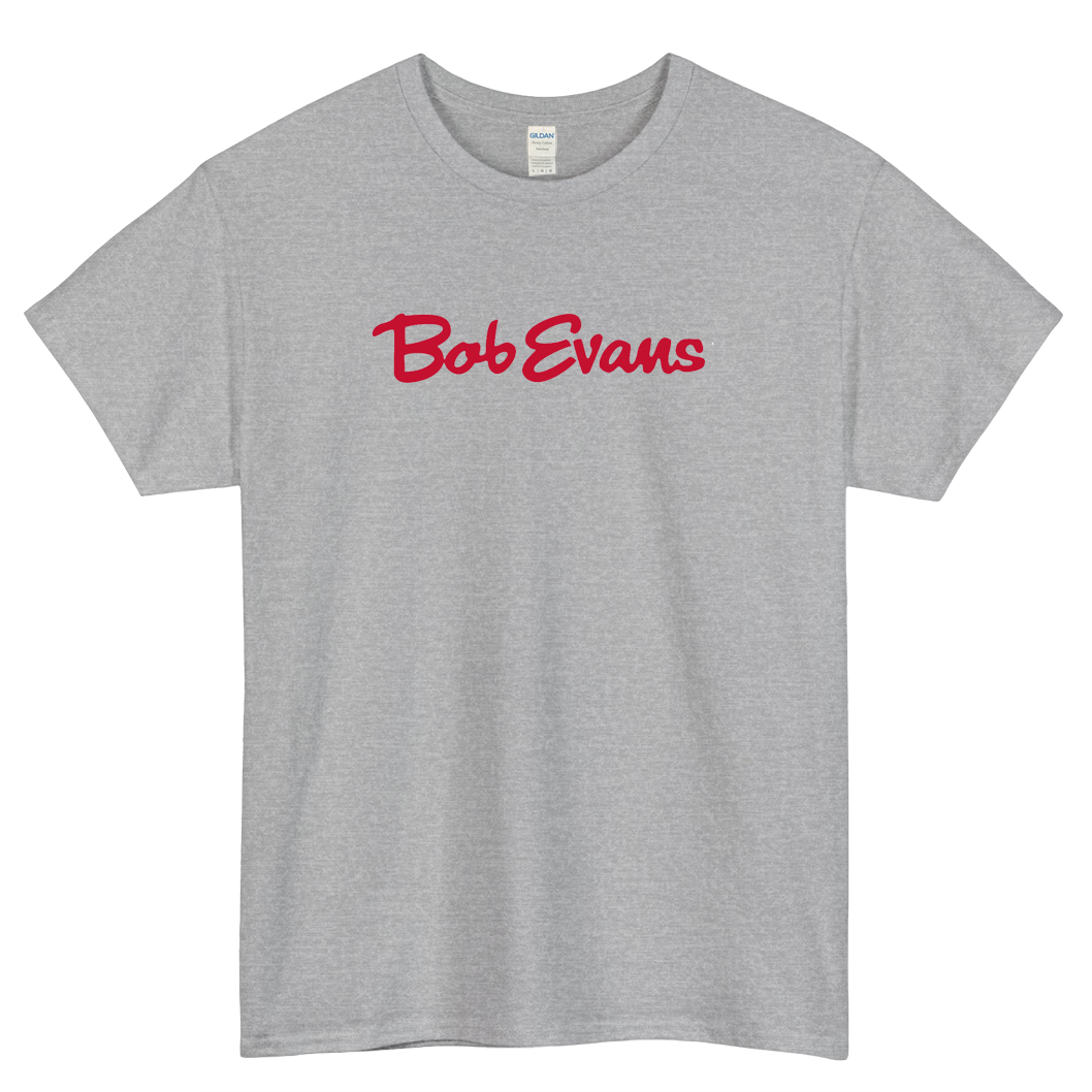 Bob Evans Restaurant Logo Mens Unisex Short Sleeve T-Shirt Size S-3XL - P