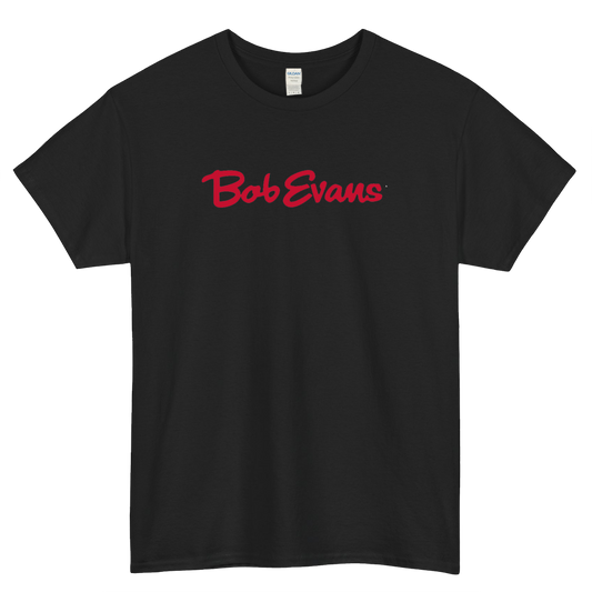 Bob Evans Restaurant Logo Mens Unisex Short Sleeve T-Shirt Size S-3XL - P