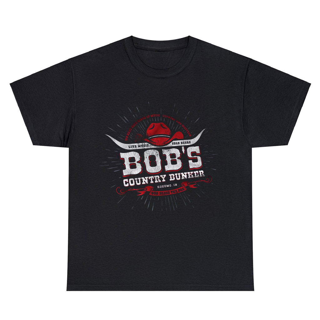 Bob's Country Bunker Logo Men's Unisex T Shirt Size S to 3XL