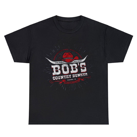 Bob's Country Bunker Logo Men's Unisex T Shirt Size S to 3XL
