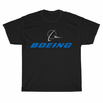 Boeing American Aircraft Logo Unisex Men's T Shirt Size S to 3XL