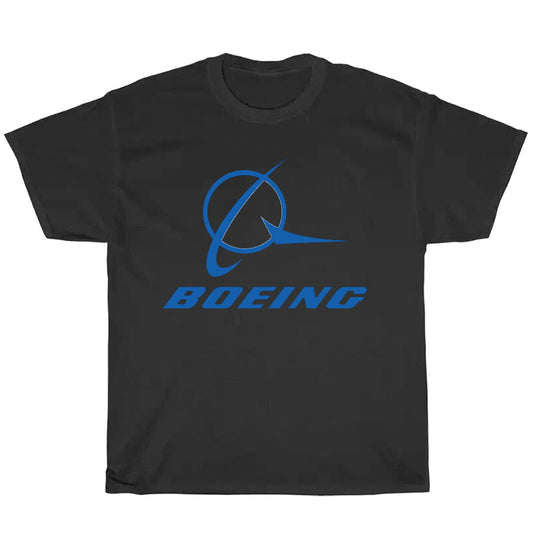 Boeing Aerospace Aviation Logo Men's Unisex T Shirt Size S to 3XL