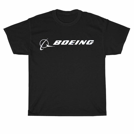 Boeing Aerospace Aviation Logo Unisex Men's T Shirt Size S to 3XL