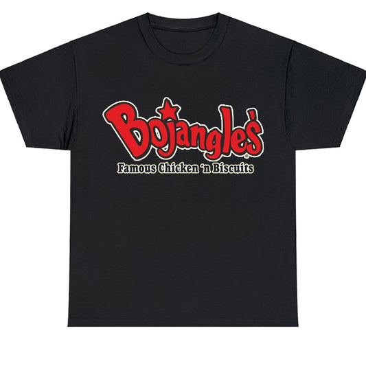 Bojangles Fast-food restaurant logo Men's Unisex T Shirt Size S to 3XL