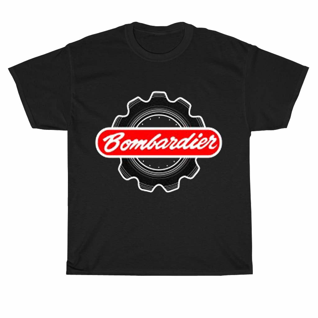 Bombardier Logo Unisex Men's T Shirt Size S to 3XL