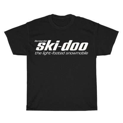 Bombardier Ski-Doo Snowmobiles Logo Men's Unisex T Shirt Size S to 3XL