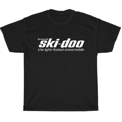 Bombardier Ski-Doo Snowmobiles logo Men's Unisex T Shirt Size S to 3XL