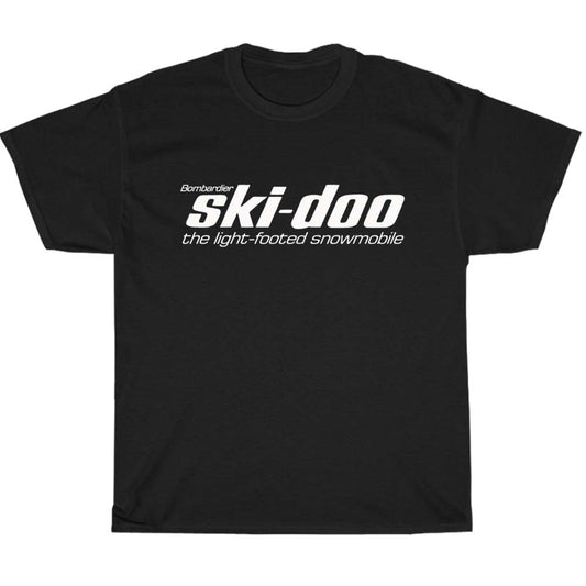 Bombardier Ski-Doo Snowmobiles logo Men's Unisex T Shirt Size S to 3XL