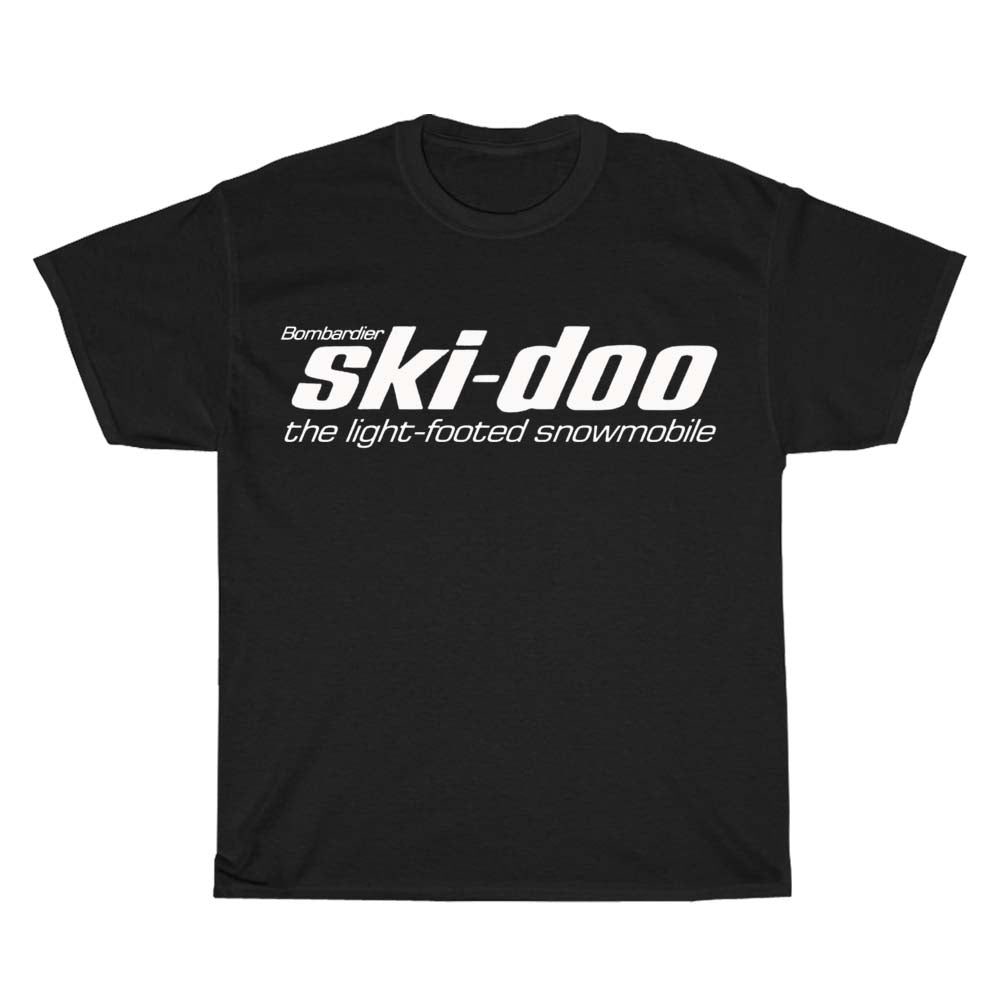 Bombardier Ski-Doo Snowmobiles Logo Men's Unisex T Shirt Size S to 3XL