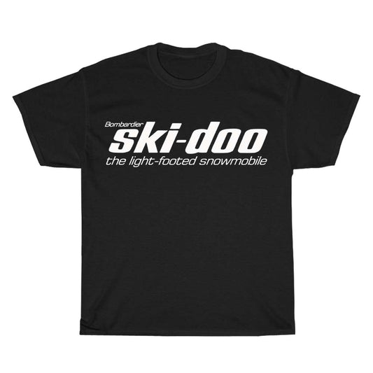 Bombardier Ski-Doo Snowmobiles Logo Men's Unisex T Shirt Size S to 3XL