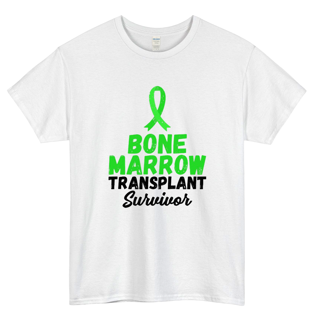 Bone Marrow Transplant Survivor Mens Unisex Short Sleeve T-Shirt Size S-3XL - P
