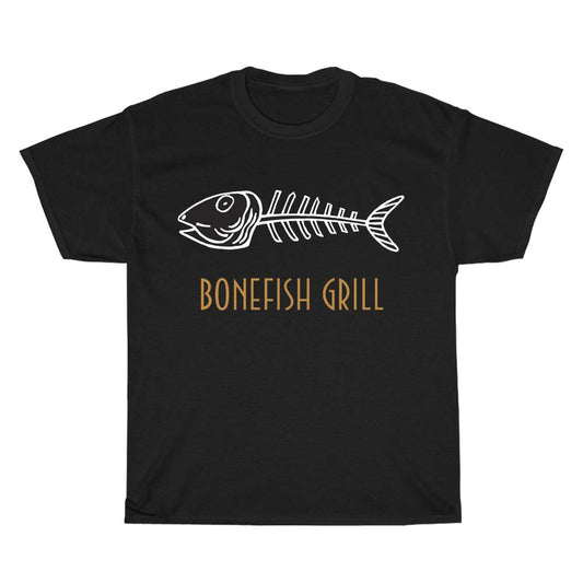 Bonefish Grill Bar & Restaurant Logo Men's Unisex T Shirt Size S to 3XL