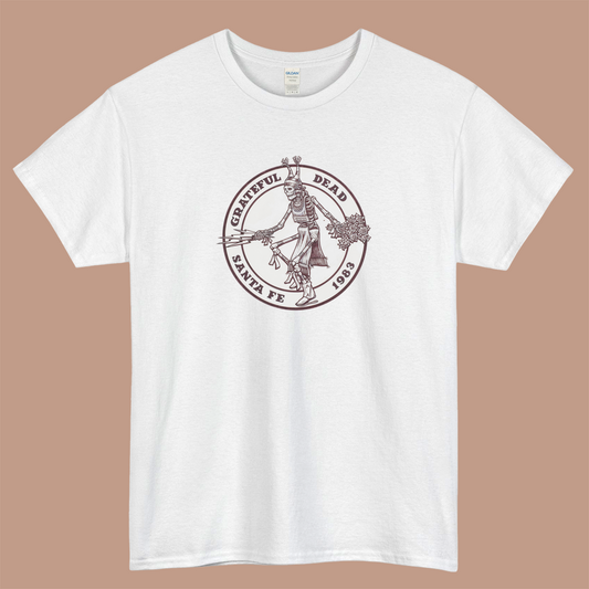 Bonhams - Dennis Larkins The Grateful Dead at The Downs Logo Mens Unisex Short Sleeve T-Shirt Size S-3XL - P