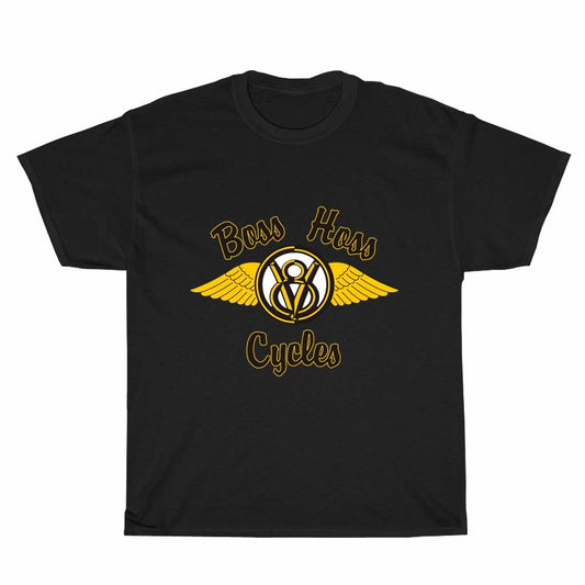 Boss Hoss Cycles Logo Unisex Men's T Shirt Size S to 3XL