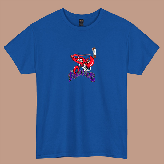 Bossier shreveport mudbugs Logo short sleeve t shirt S-3XL-P