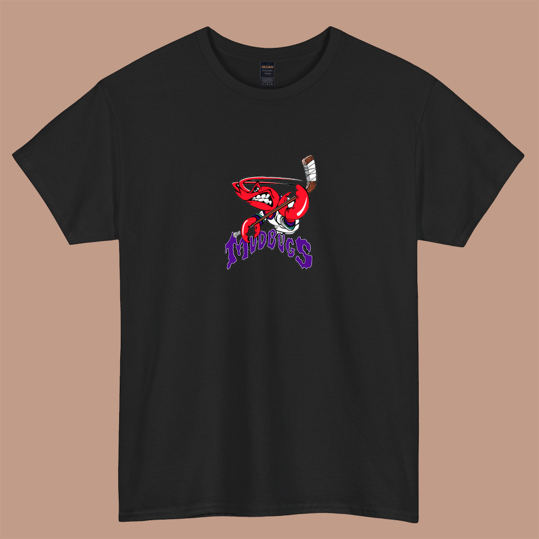 Bossier shreveport mudbugs Logo short sleeve t shirt size S-3XL-P