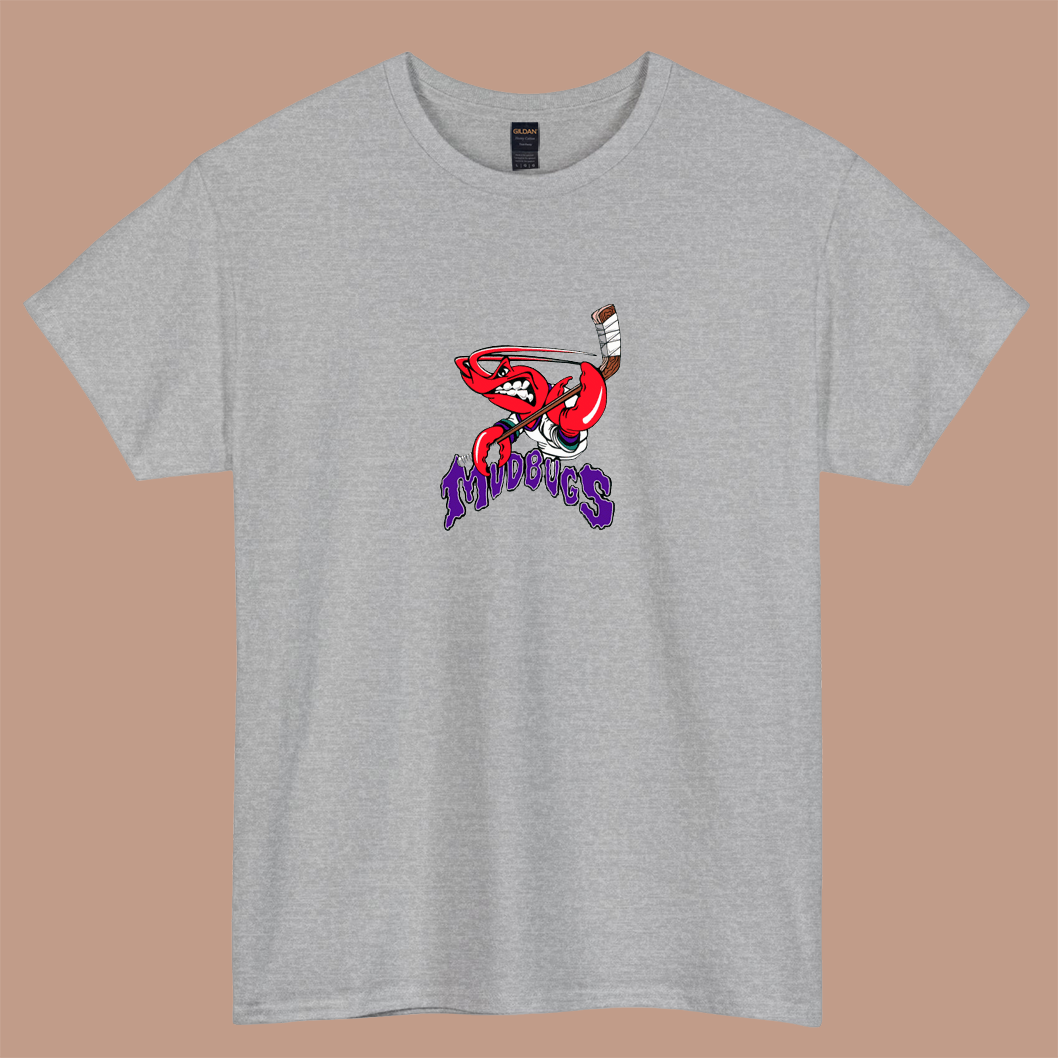 Bossier shreveport mudbugs Logo short sleeve t shirt size S-3XL-P