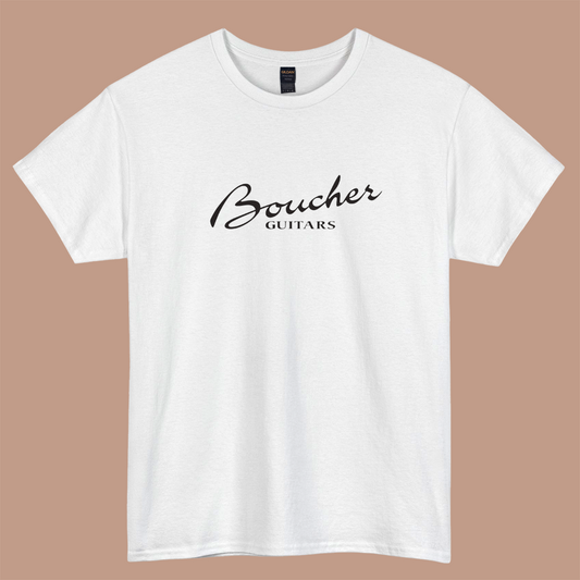 Boucher Guitars Logo short sleeve t shirt size S-3XL- P