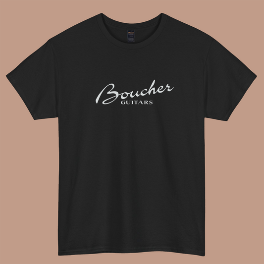 Boucher Guitars Logo short sleeve t shirt size S-3XL- P
