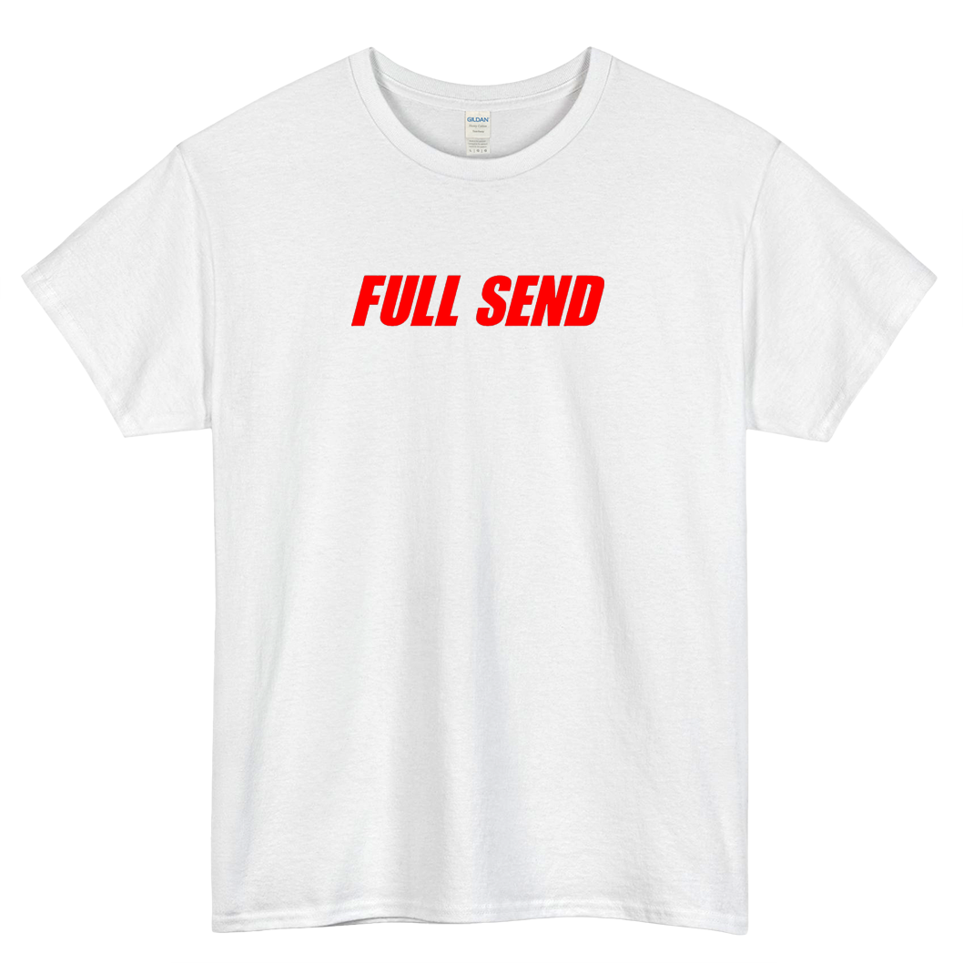 Boys Full Send logo SHORT SLEEVE T SHIRT -P