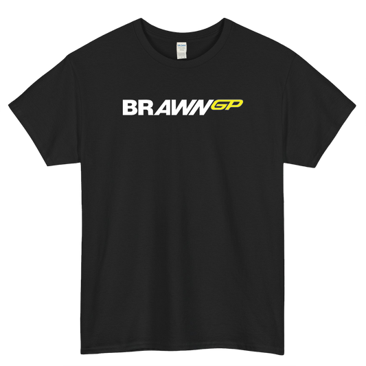 Brawn Classic Mens Unisex Short Sleeve T-Shirt Size S-3XL - P
