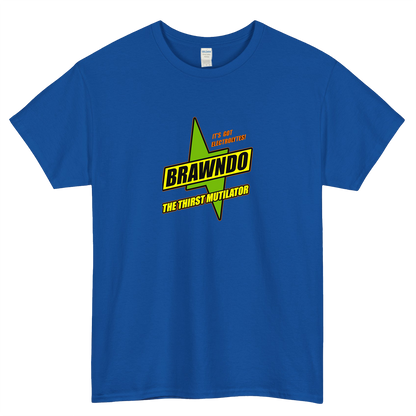 Brawndo The Thirst Mutilator Classic Novelty Short Sleeve T-Shirt Size S-3XL -P