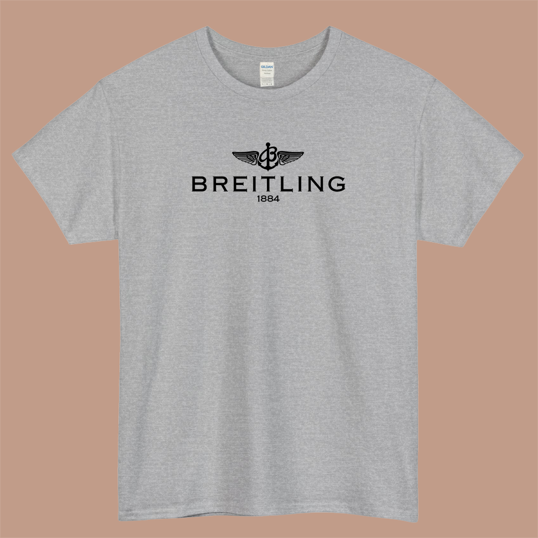 Breitling 1884 Logo Mens Unisex Short Sleeve T-Shirt Size S-3XL