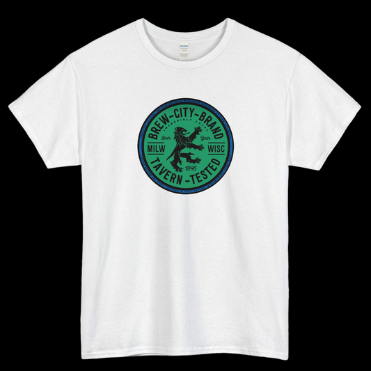 Brew City Brand Logo Mens Unisex Short Sleeve T-Shirt Size S-3XL - P