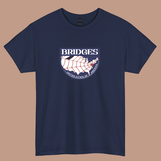 Bridges  logo short sleeve t shirt Size S-3XL -P