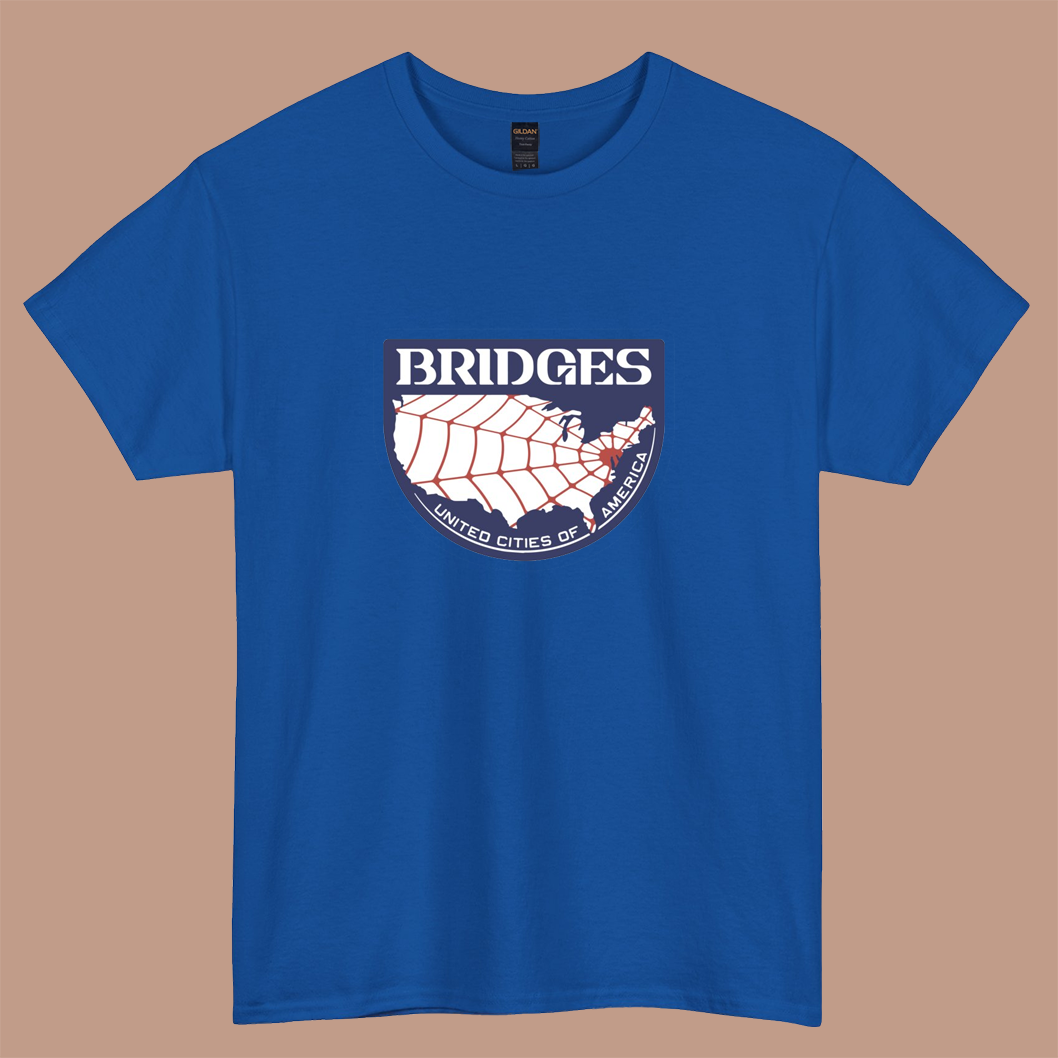 Bridges  logo short sleeve t shirt Size S-3XL -P