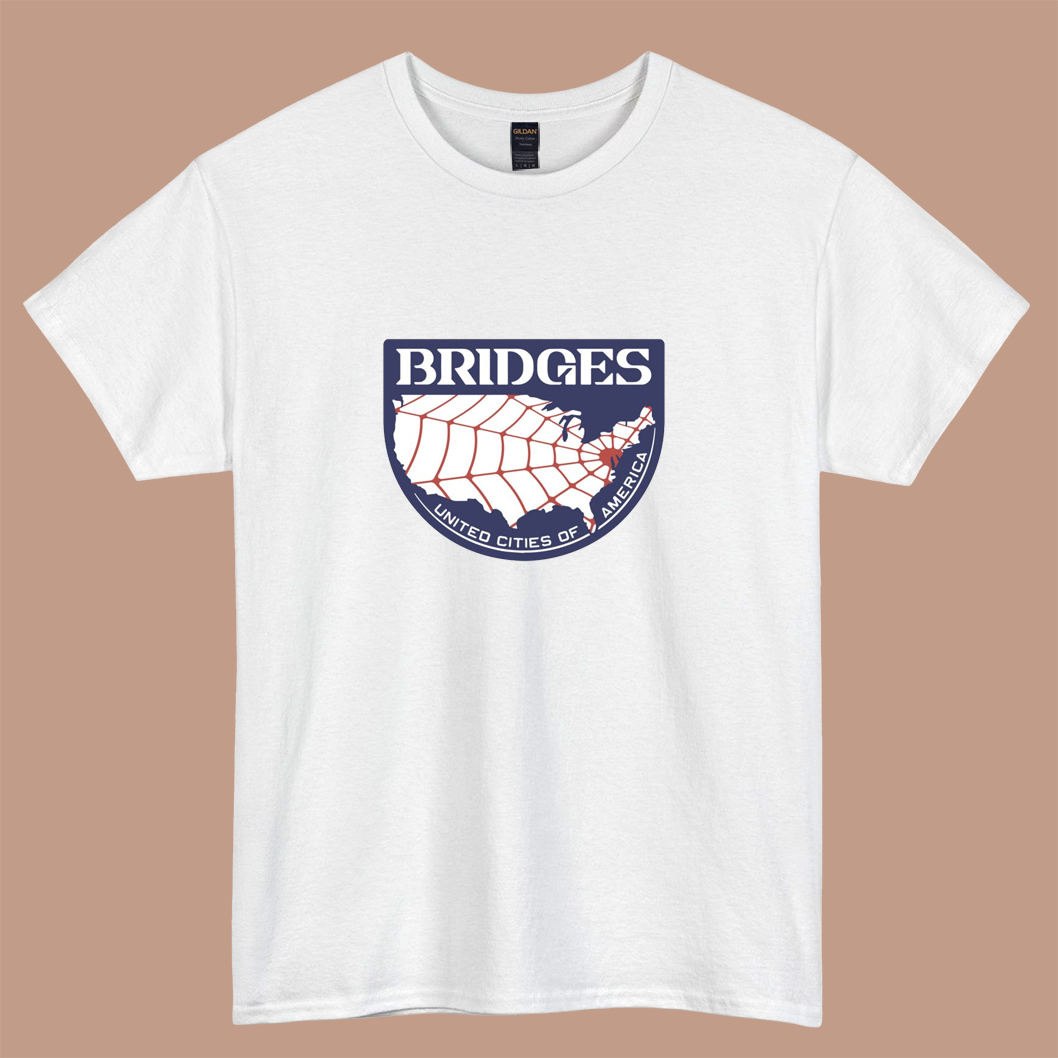 Bridges  logo short sleeve t shirt Size S-3XL -P