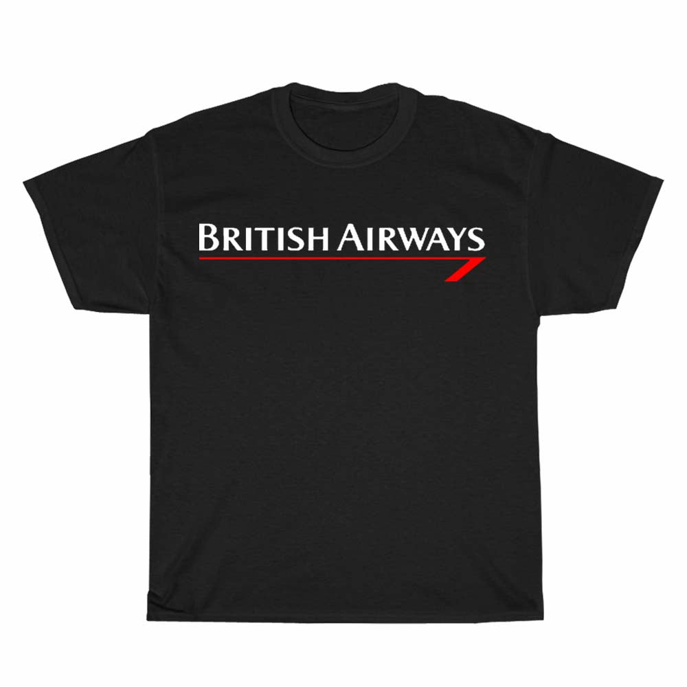 British Airways Vintage Logo Men's Unisex T Shirt Size S to 3XL