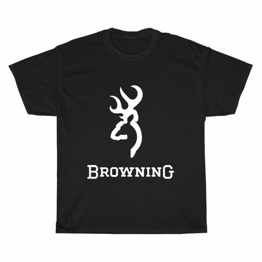 Browning Firearms Compa Logo Men's Unisex T Shirt Size S to 3XL