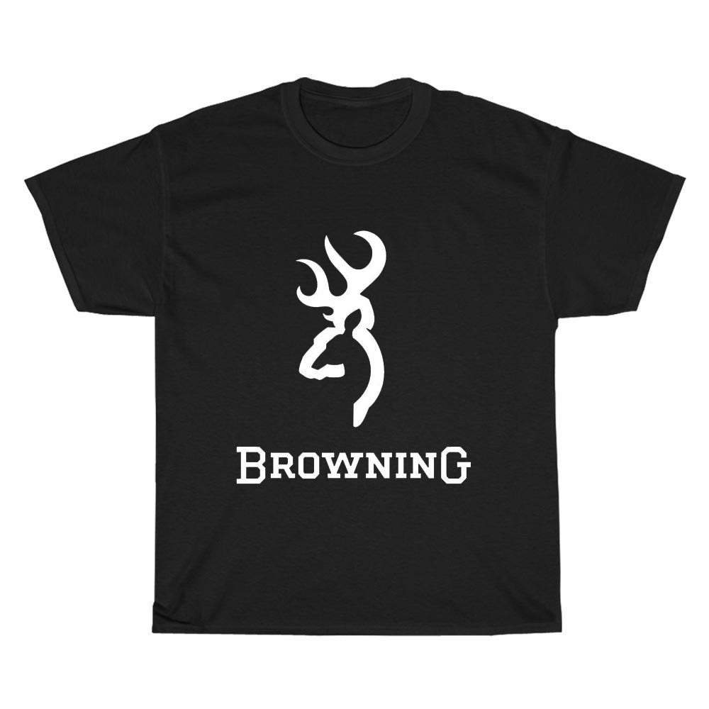Browning Firearms Compa Logo Men's Unisex T Shirt Size S to 3XL