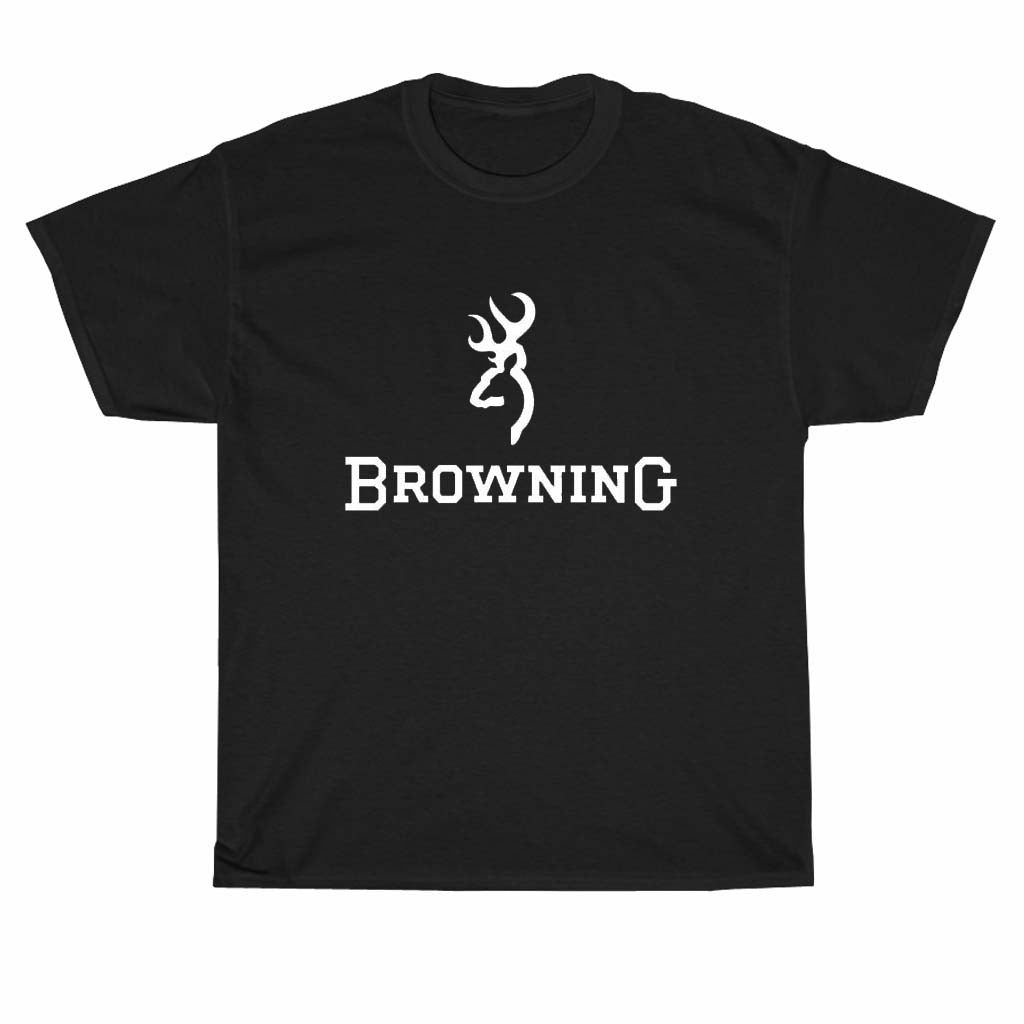 Browning Firearms Company Logo Unisex Men's T Shirt Size S to 3XL