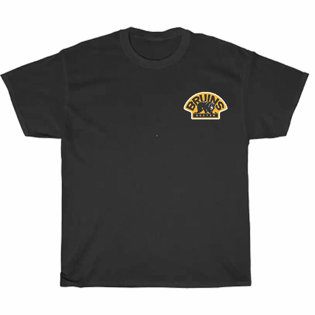 Bruins-Boston city logo Men's Unisex T Shirt Size S to 3XL