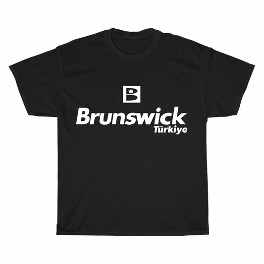 Brunswick Bowling logo Men's Unisex T Shirt Size S to 3XL