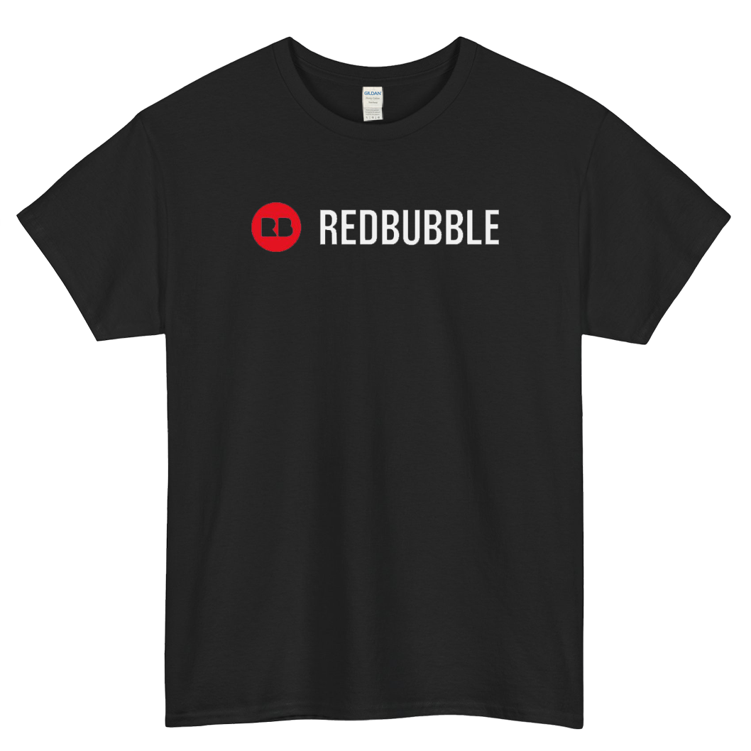 REDBUBBLE Logo Mens Unisex Short Sleeve T-Shirt Size S-3XL - P
