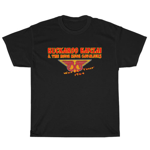 Buckaroo Banzai Single Logo Mens Unisex Short Sleeve Black T-Shirt Size S-3XL
