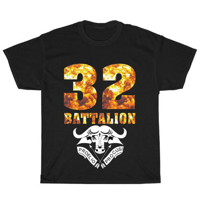 Buffalo 32 Battalion South African logo Unisex Men's T Shirt Size S to 3XL