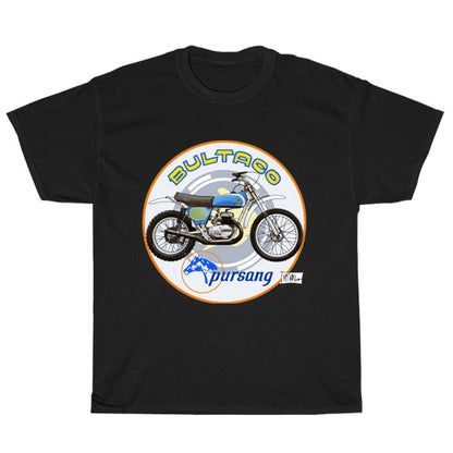Bultaco Motorcycle Spain Logo Unisex Men's T Shirt Size S to 3XL